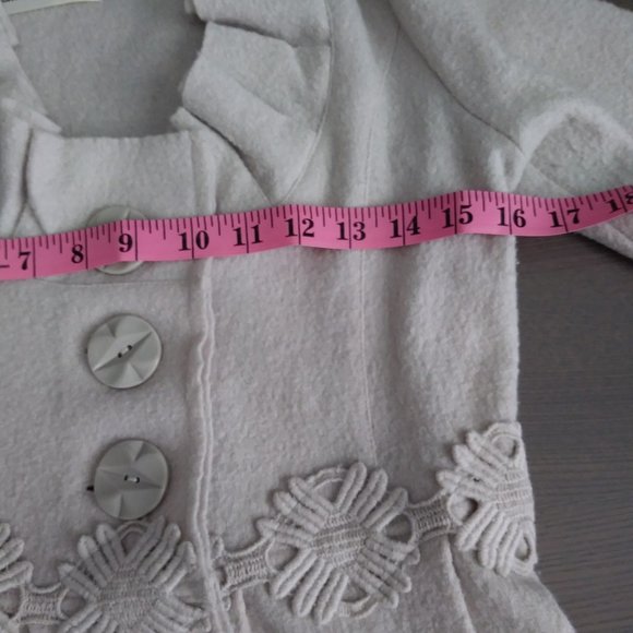 Charlie and Robin "Alice in Autumn" wool coat S - Picture 7 of 8